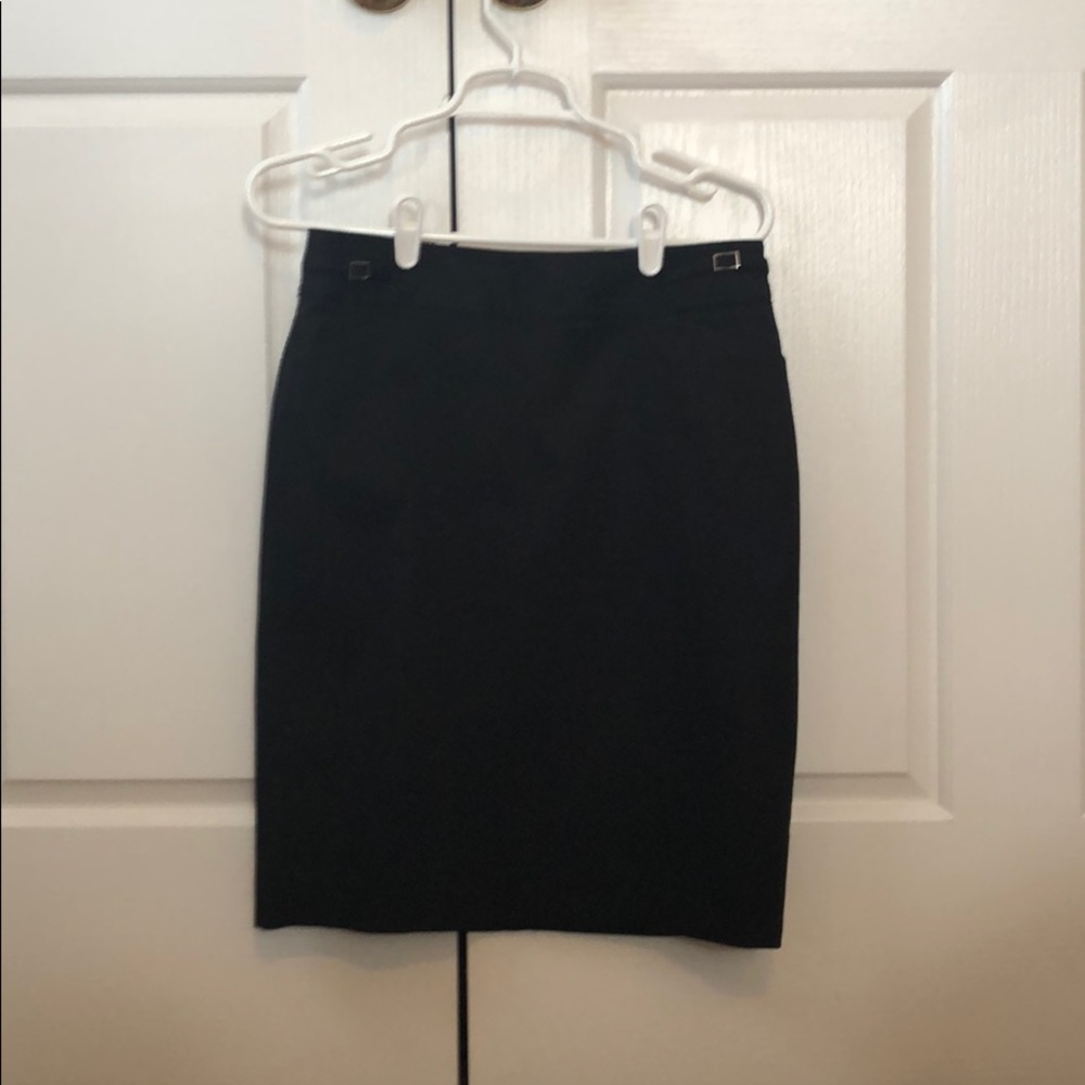 Whites house black market brand black skirt